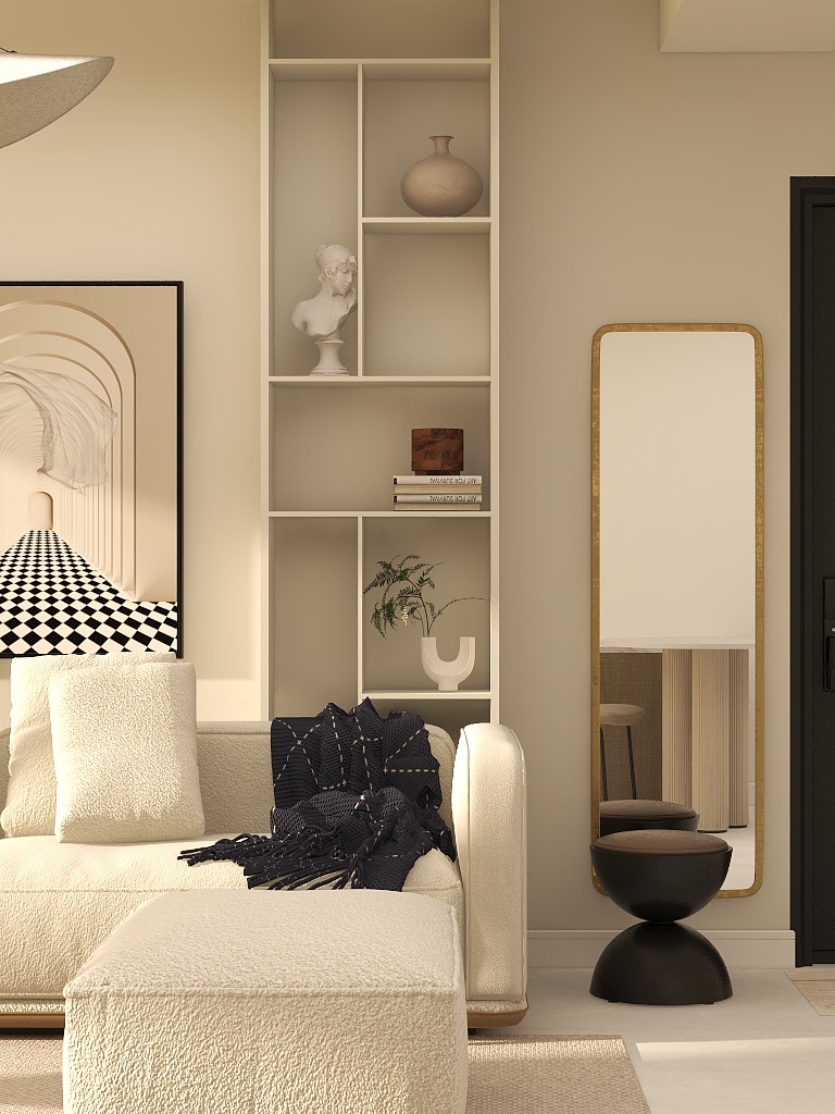 Interior rezidențial elegant proiectat de Senin Design Interior