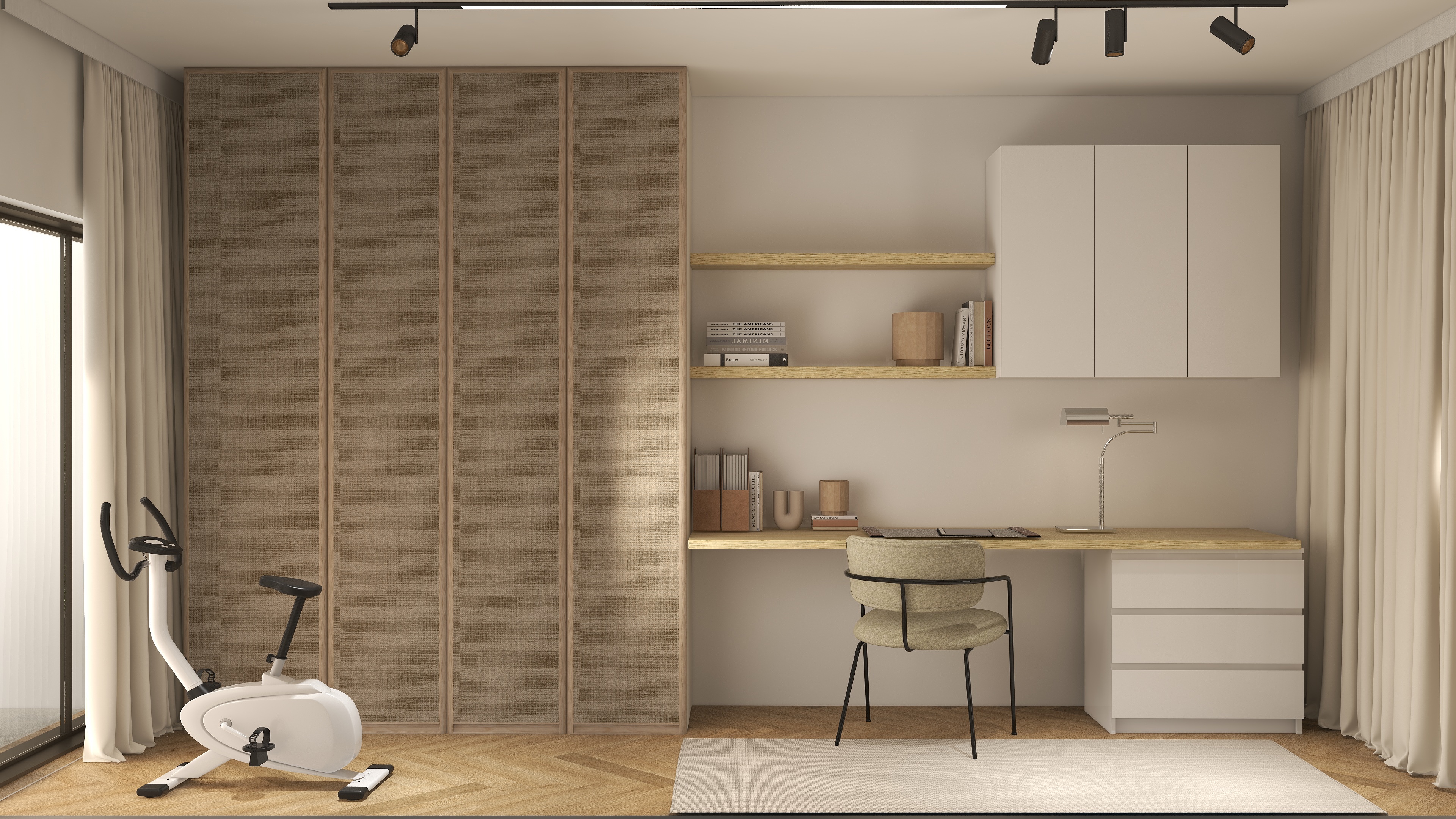 Texturi calde și finisaje — proiect interior Senin Design Interior